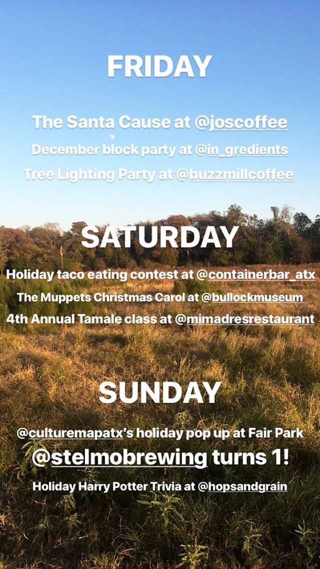 ouratx's tweet image. #weekendinAustin plans!