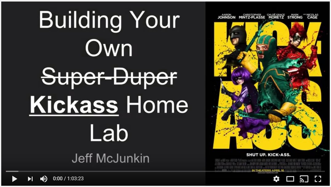 SANSOffensive's tweet photo. SANS | #PenTest Webcast

Building Your Own Super Duper Home Lab
by @jeffmcjunkin (SEC560)

YouTube: https://t.co/20S5PRx1bD
Slides: https://t.co/Q9vNBkNwZp

Reminder: SANS Holiday Hack Challenge is coming soon!
https://t.co/0o0cgl7cKp https://t.co/m1e7FBMTpQ