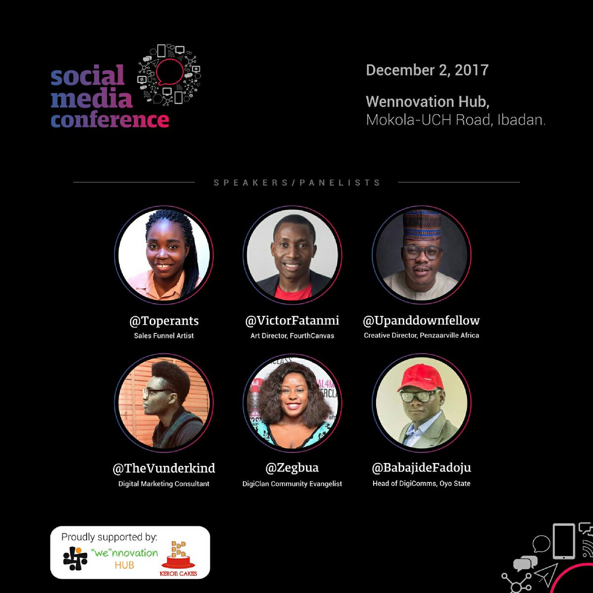 InfusionMediaNG's tweet photo. It takes one step to make digital marketing worth it. A step to learn with #SMCIbadan

Register here: https://t.co/6WRplQhOn9

#SMCIbadan https://t.co/q3YP81G9QF