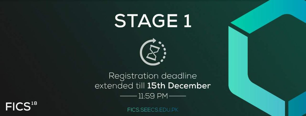 FICS2018's tweet photo. The deadline for online submission of ideas at FICS’18 Stage 1 has now been extended Get yourself registered and join in on the most exciting journey here:
https://t.co/WcrkNjcB6H
#FICS18
#EmpoweringInnovation https://t.co/ZT7mg64MbJ