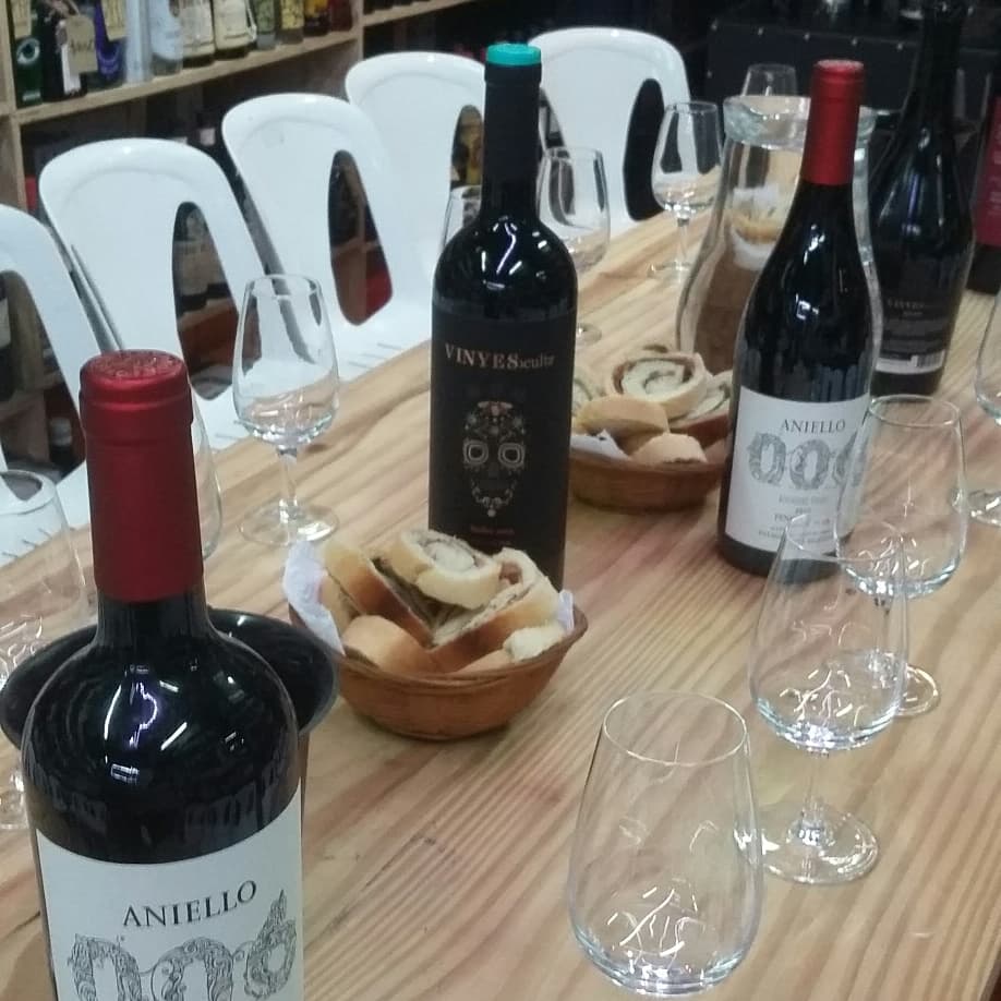 mariansommelier's tweet photo. Noche de cata en @hugowinestore con los vinazos de @BodegaAniello y @vinyesocults 
Vamos x más! 
@iviniarg #VinoArgentino #Vino #Wine https://t.co/EqspD7dgWw