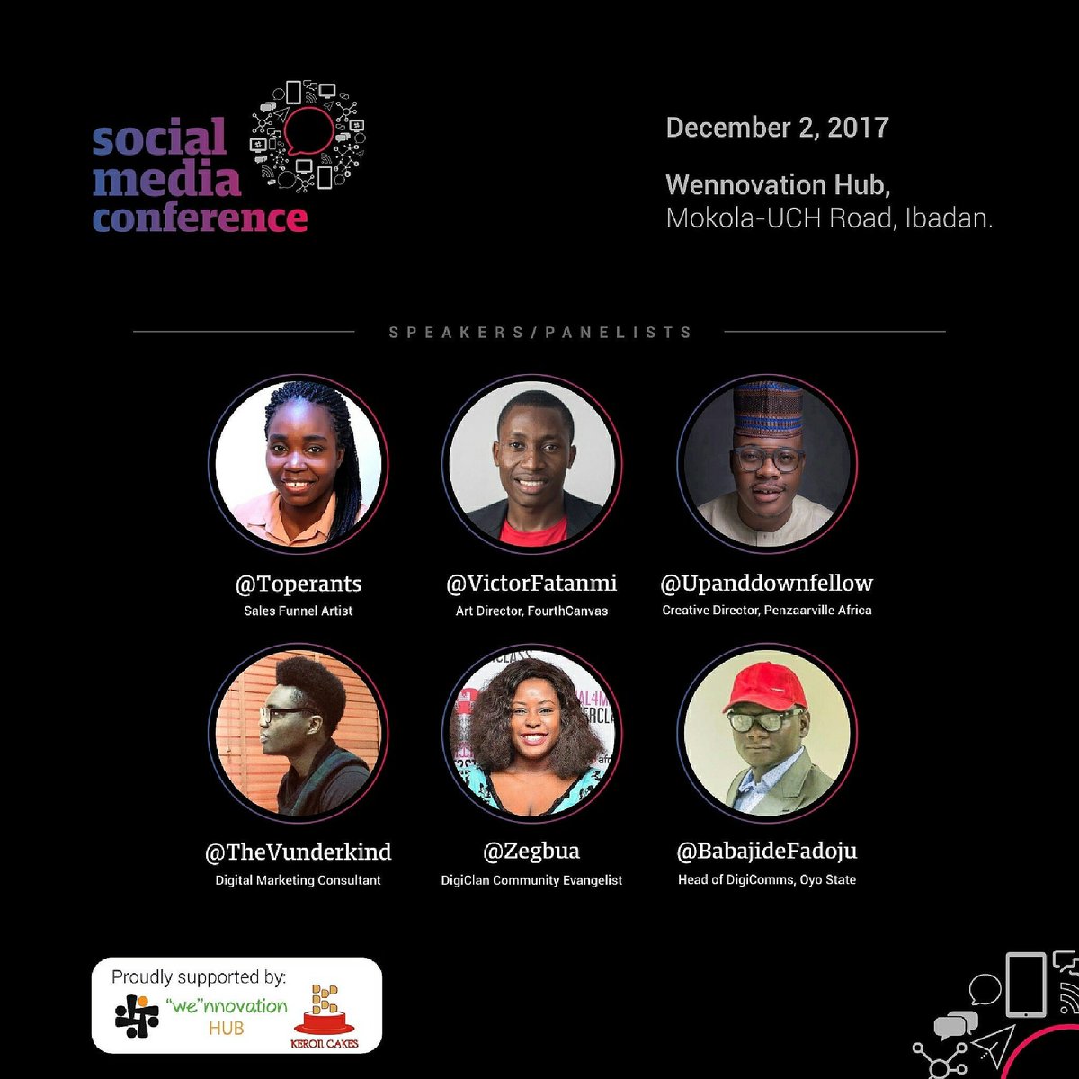 InfusionMediaNG's tweet photo. There is more to digital marketing than topping the trend list in your locality.

Register for #SMCIbadan here: https://t.co/6WRplQhOn9

#SMCIbadan https://t.co/oRE0Fr8MGo