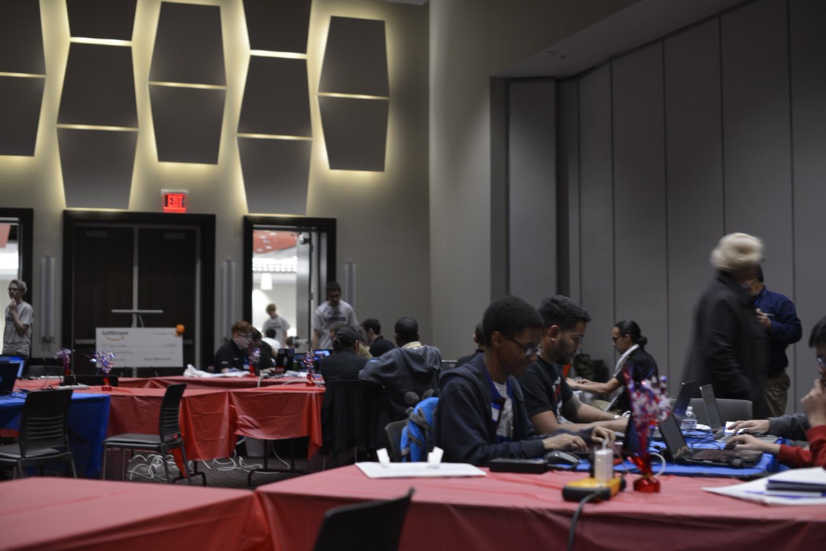 oneccps's tweet photo. The Cisco Networking Academy program put on the first annual Hack4Troops cyber security event last month, where the students and community partners raised more than $14,000 to support veterans in the community through the @TechForTroopsVA! Awesome job! #oneCCPS #Hack4Troops https://t.co/nWWA66ZITq