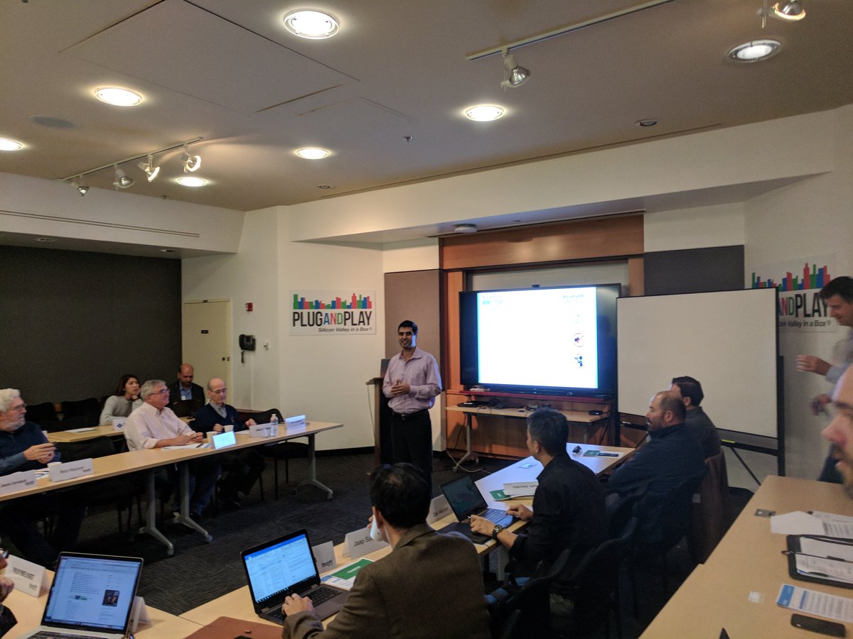 teodorcbn's tweet photo. New pitch for @SerenaVMUS at @PlugandPlayTC in front of #corporations and #investors
#cybersecurity #SiliconValley https://t.co/RhhuAVdOy2