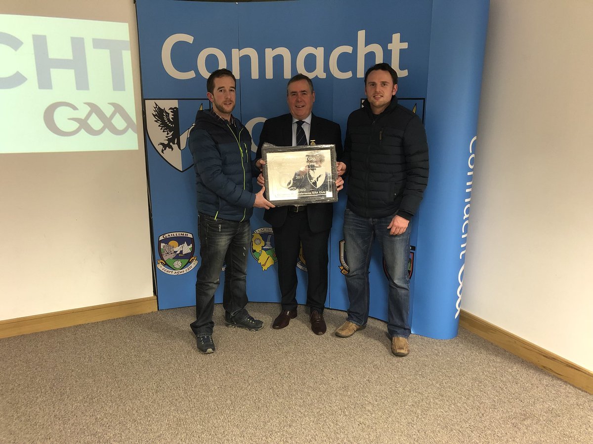 Well done <a href="/CoolMbreenaGAA/">Coolaney/Mullinabreena GAA</a> Sligo GAA club ground of the year <a href="/ConnachtGAA/">Connacht GAA</a>