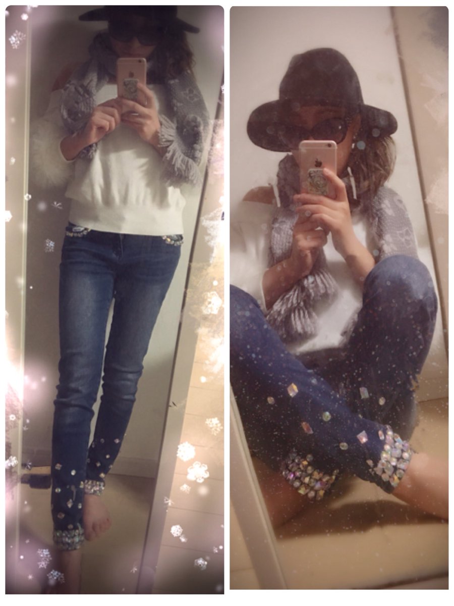 puusan1580's tweet photo. このデニム可愛すぎ♡
#tonybee #トニービー https://t.co/xWCj72ePs1
