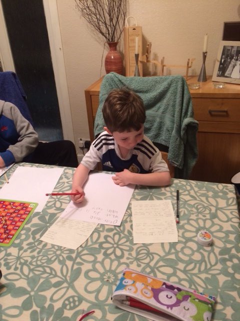 WBurghPrimary's tweet photo. Ali taking part in his #ReadingDares reading by torchlight and writing a letter to Aslan. Fantastic effort Ali! #BookWeekScot #WillybugsRead https://t.co/lZA4Mz6H9y