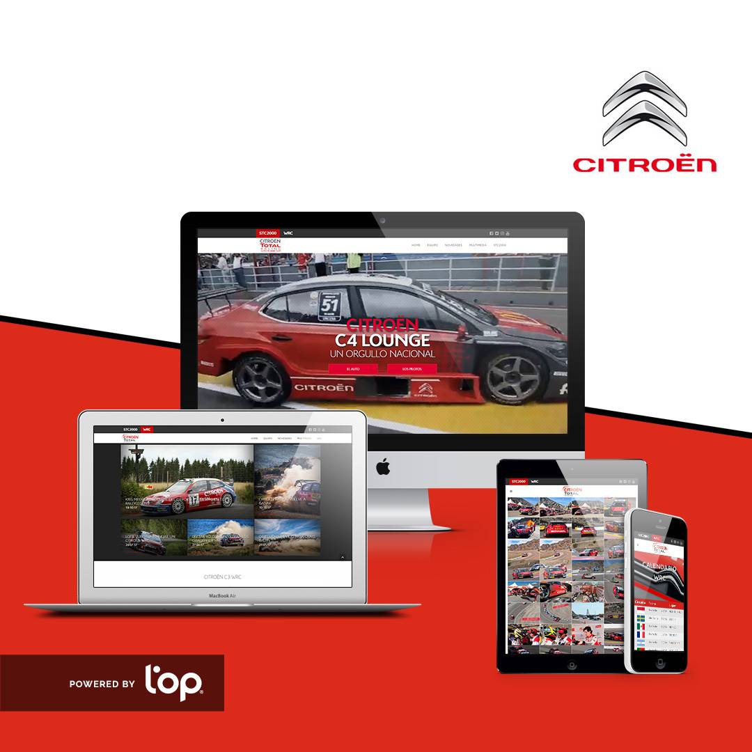 💻 Desarrollo de Web Site @citroenracing <a href="/citroenarg/">Citroën Argentina</a> 👉 Somos especialistas en automovilismo 👍 citroenracing.com.ar

#webdesign #auto #automovilismo #MarketingDigital
#citroen #socialmedia #race