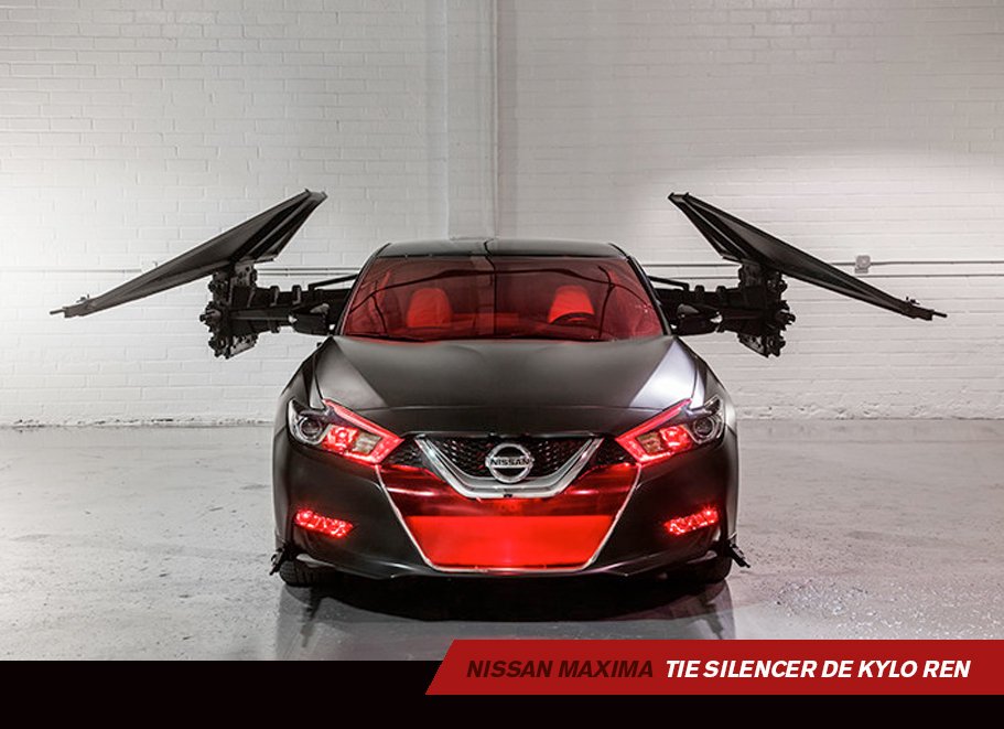 #Nissan viaja a otra galaxia presentando seis vehículos inspirados en “Star Wars: El Último Jedi” en el Auto Show de Los Angeles.