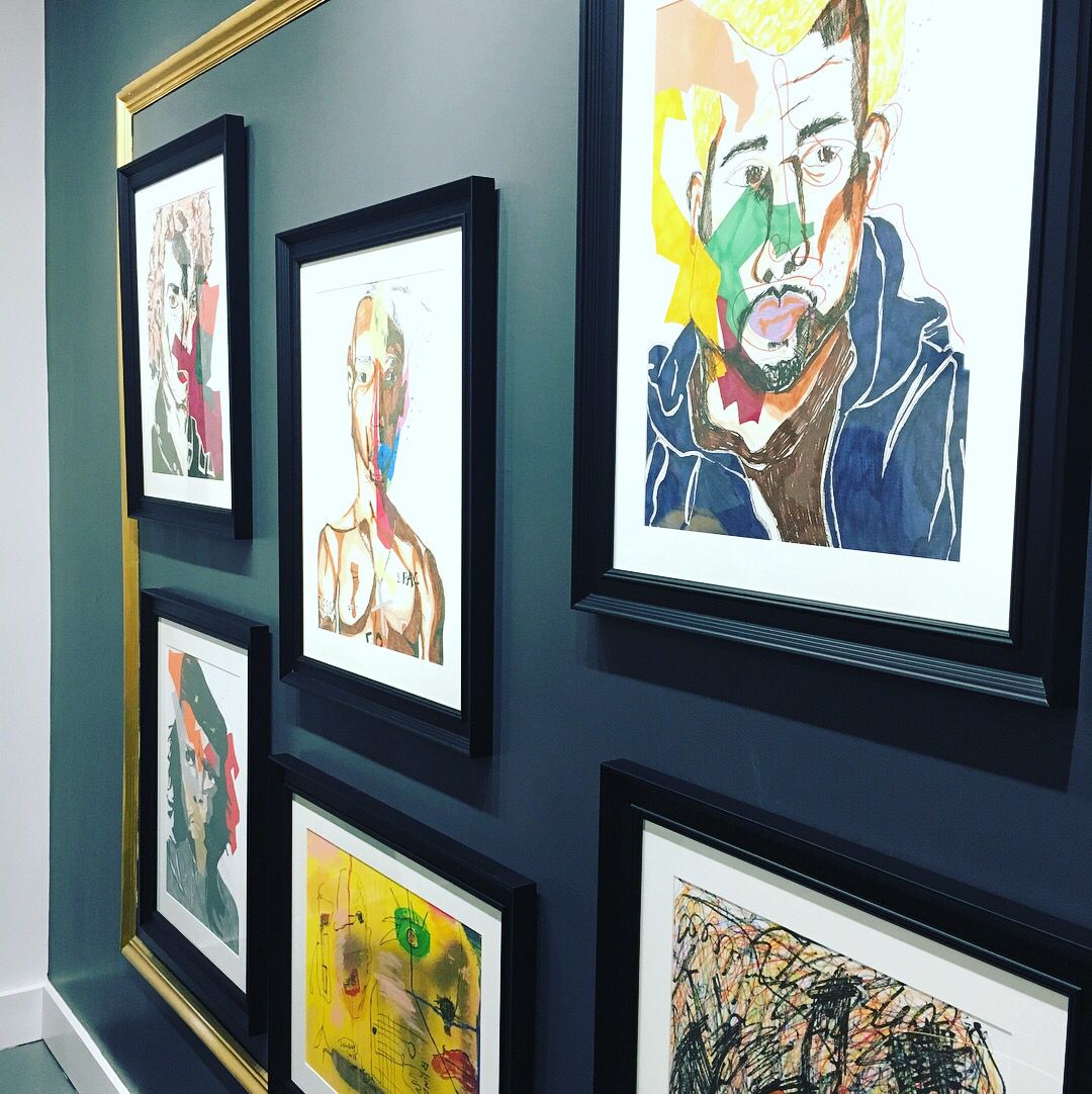 raysframes's tweet photo. Great night last night for @notjustanotherstore_ldn opening with @marr_ldn ...Nice to see the work finally up on the walls #marr #notjustanotherstore #openingnight #fashion #canvas #pictureframing #shoreditchhighstreet #london #shoreditch #raysframes https://t.co/mcPyekFrvD