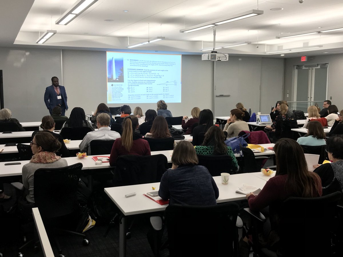MetcoDirectors's tweet photo. It is safe to say that Educators here want to break down barriers in our education system. Pictured is one of our #MDAC17 workshop presenters. Mr. Hayden Fredrick-Clarke is the Director of Cultural Proficiency for @BostonSchools and an adjunct Professor at the @UMassBoston. https://t.co/2z1vaRzece