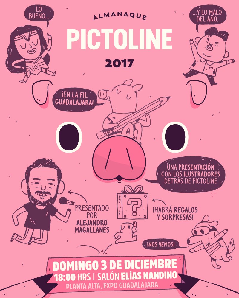 pictoline on twitter si estás en la filguadalajara este fin te
