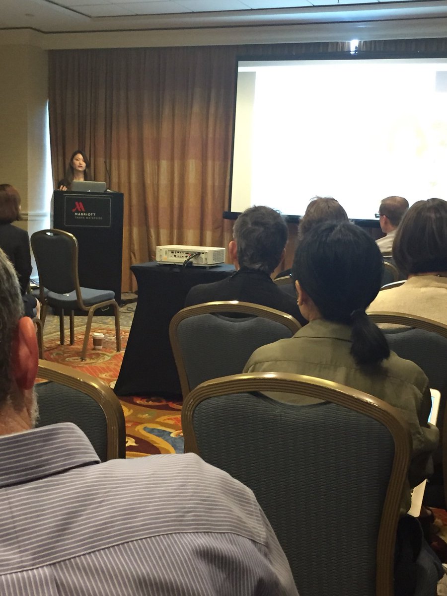 AmandaJGodley's tweet photo. Overheard @ #LRA2017, โYou Univ of Pittsburgh folks are everywhere @ this conference!โ Yup. Hyeju Han @PittSchoolofEd PhD stu presents. https://t.co/cRBlFHz2xe