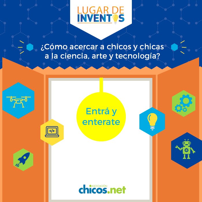 red_natic's tweet photo. #LugarDeInventos, un espacio de experimentación para chicxs inspirado en la filosofía maker. Combinamos arte, ciencia y tecnología. La Alfabetización Digital es un derecho de niñxs y adolescentes en un creciente ecosistema digital. Compartimos informe: https://t.co/9mzR3FWW1t https://t.co/xLAvm2hAAz
