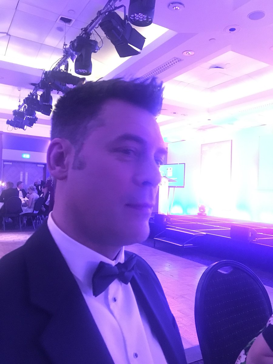 MedifinanceUK's tweet photo. Here he is without the #tash! (thank goodness!) supporting our friends @WHW_Ltd at #LabAwards17 https://t.co/vDYVZI0GS6