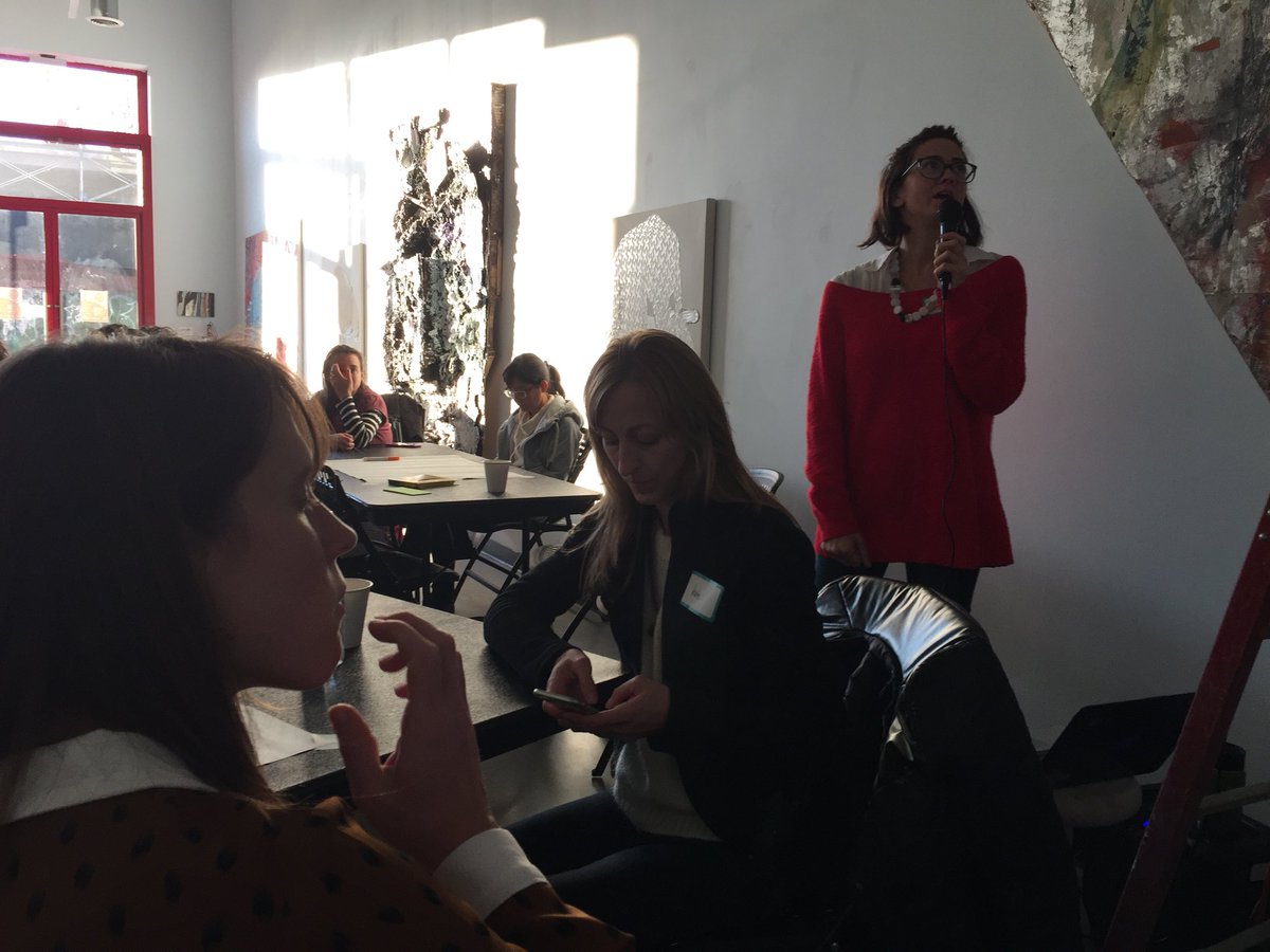 Rodgox's tweet photo. “There is no only one loop, we have to think about the multiple loops” @afbesada #ecocirculab @surewecannyc https://t.co/NsiXiaHAPr