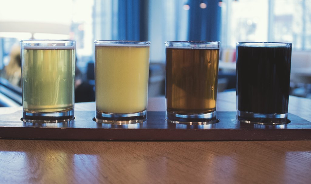 It's a busy weekend at @TheForks with <a href="/thirdandbird/">THIRD+BIRD</a>, @hometownhockey_ and <a href="/santashuffle/">Santa Shuffle</a>. You can find a quiet spot and a flight of cold craft beers in our lounge if you need a little r&amp;r.