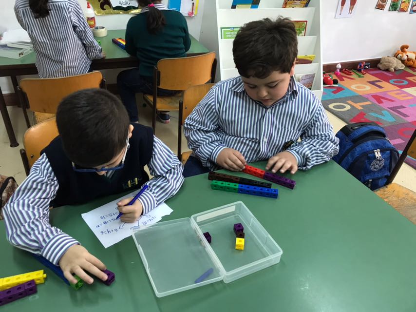 RHHS_Elementary's tweet photo. Grade 1 learners inquiring about the addends that make a ten #pair_work https://t.co/Nh4vFDyYTp