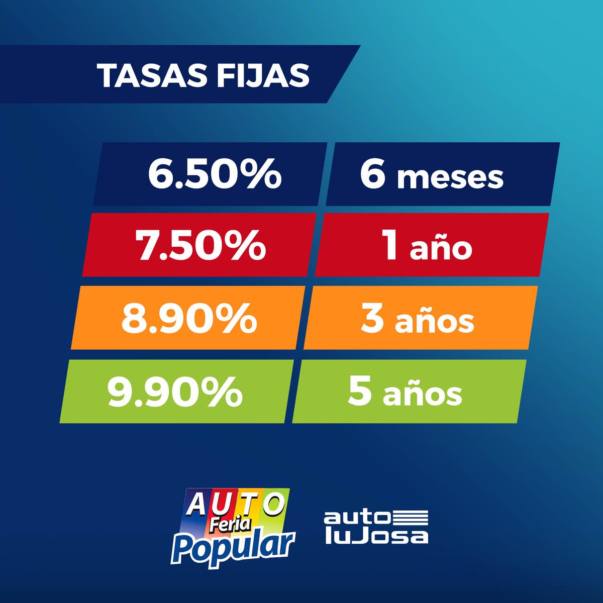 Autolujosa's tweet photo. Las mejores ofertas y facilidades te la brinda tu feria Popular y AutoLujosa.
Banco Popular Dominicano
#AutoLujosa #Salmontao #Dealer #Carrosnuevos #carrosusados #FeriaPopula https://t.co/pdBSbW2gIj