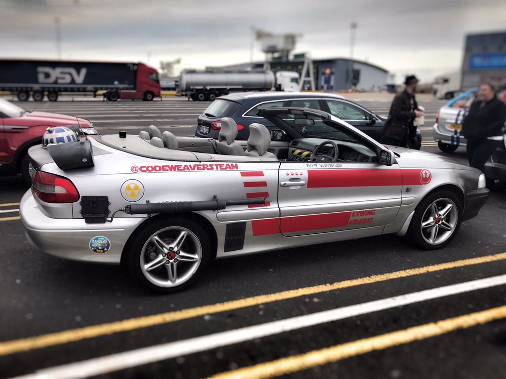 MarcThornboroug's tweet photo. @CarWaffle @simonshieldcars @CodeweaversTeam X wing #b4b17 https://t.co/6I2NI0S9F0