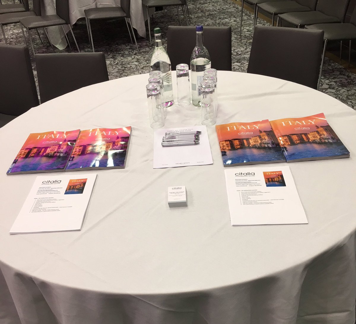 CitaliaTrade's tweet photo. Fantastic morning at the Not Just Travel conference talking all things Citalia! 

Wonderful to hear what's new with our sister brand @AustravelUK too!

#Citalia #NotJustTravel #TravelAgents https://t.co/U2DII3nBG8