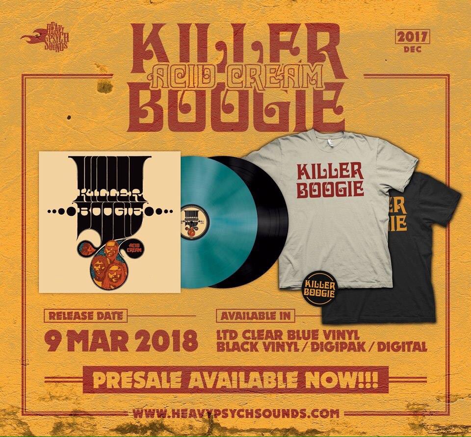 #presale #killerboogie <a href="/HEAVYPSYCHSOUND/">HEAVY PSYCH SOUNDS</a> heavypsychsounds.com <a href="/AllThatIsHeavy1/">All That Is Heavy</a> @