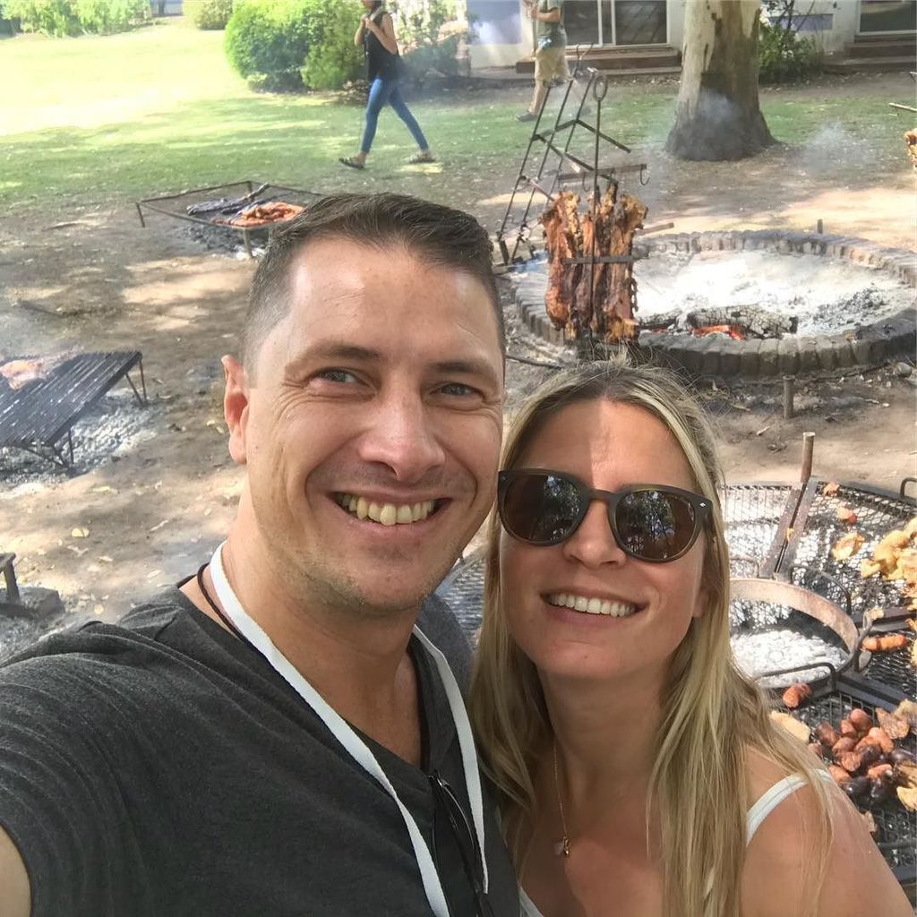briascoi's tweet photo. Otro año mas visitando en La Azulada disfrutando de un hermoso dia! Gracias @cmazalan y @cpallotti por este momento unico que nos hacen disfrutar año tras año! #ddc2017 https://t.co/4tO36d5GJ6 https://t.co/gEFS8WzRyl