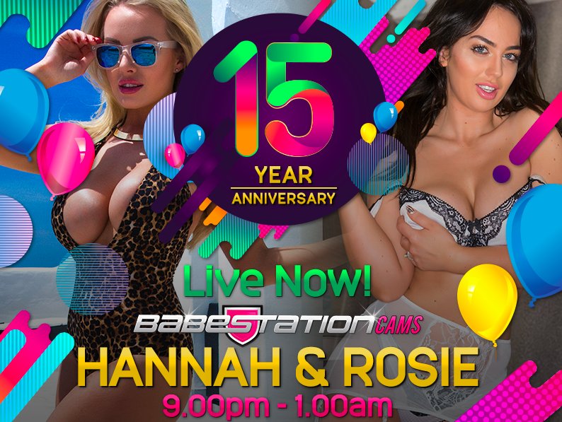 What a pair! 😍

@hannahclaydon13 and @RosieLee_bs are celebrating our 15th Birthday tonight on https://t.co/zfPHiKJk2K! Join them 🎉

#BabestationBirthday https://t.co/JThFzGJ1tf
