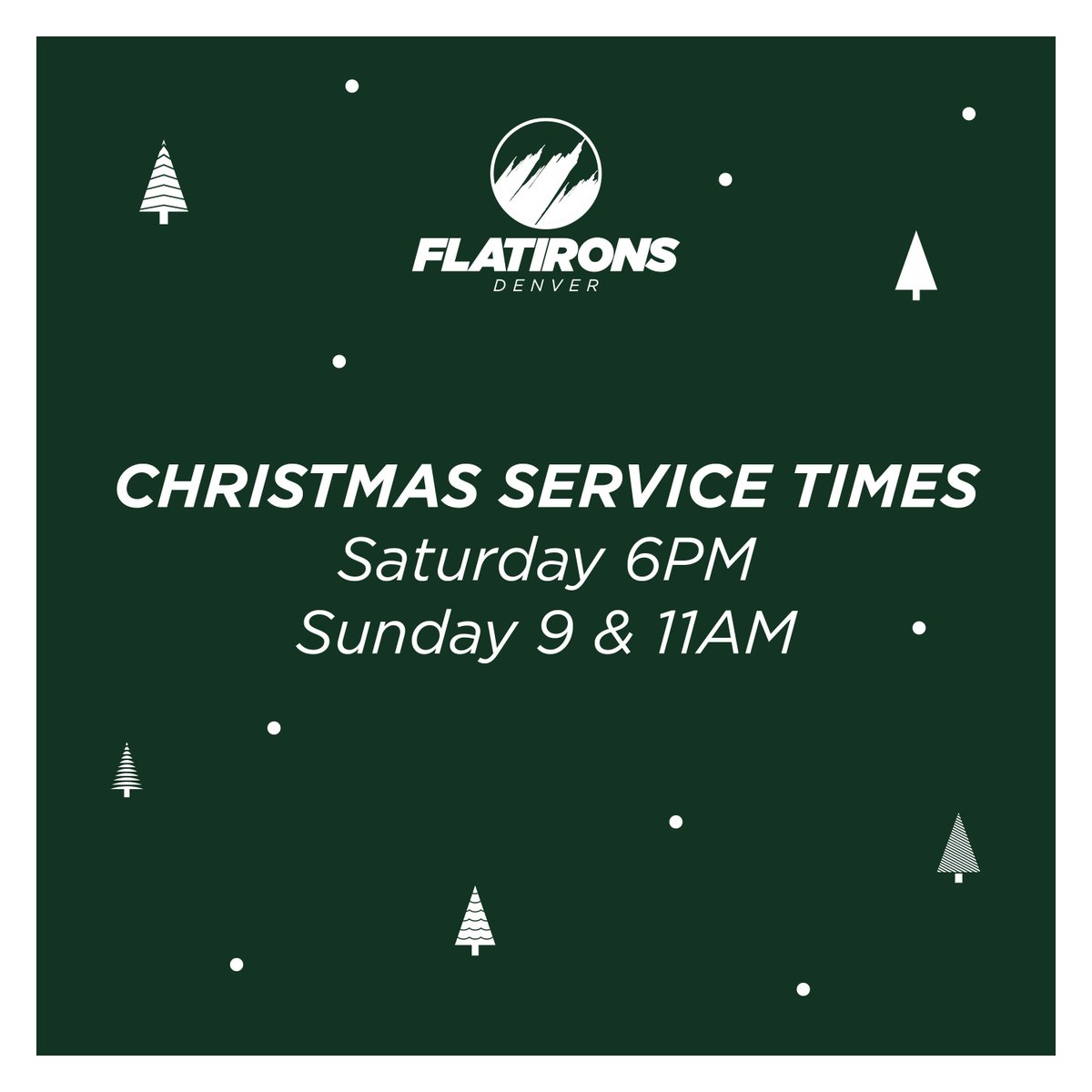 You are invited to come and see! Christmas weekend will be here before you know it, and we want you here with us. #Christmas #ComeandSee #YouAreInvited