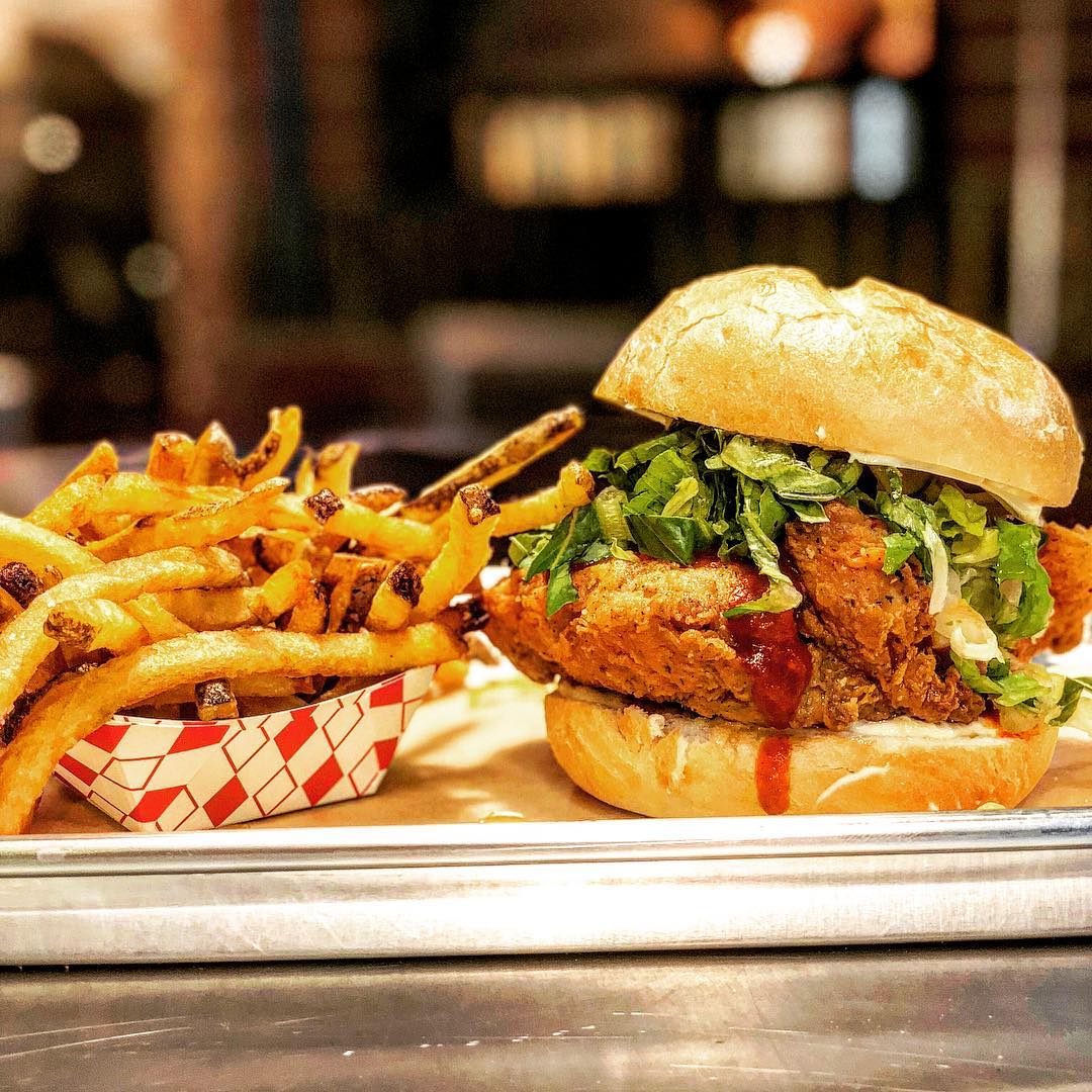 NomadEatery's tweet photo. If you haven't had our spicy chicken sandwich with @DukesMayonnaise...maybe you should make it a priority. https://t.co/ENEHqRQxYY