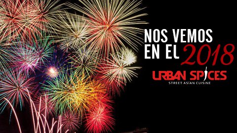 UrbanSpices's tweet photo. Año con año nos encanta atenderte, este 2018 te esperamos con el mejor sabor de la cocina asiática. https://t.co/t99HiPQF4w