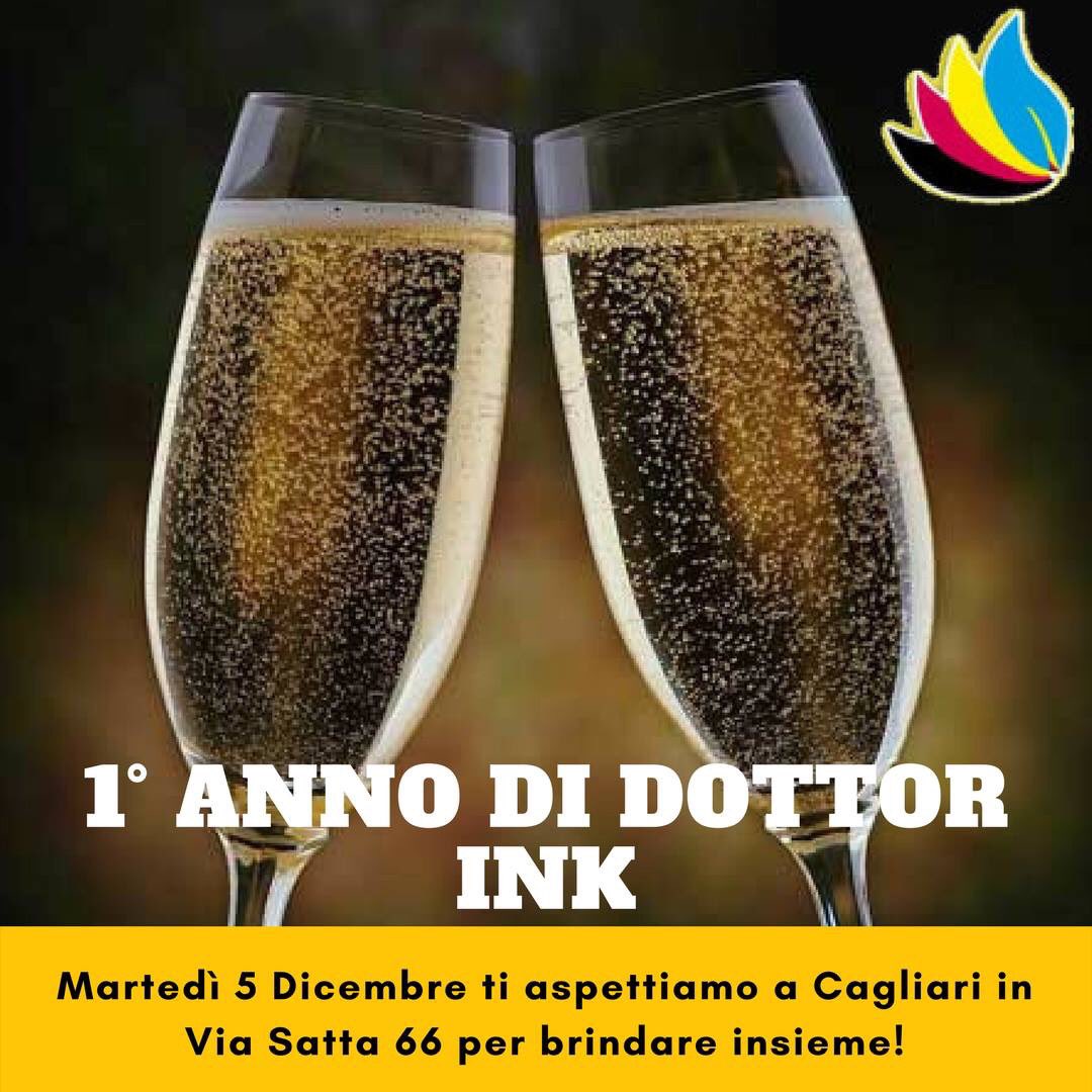 Martedì 5 Dicembre vi aspettiamo in Via Satta 66 a Cagliari per il compleanno di Dottor Ink. Venite a brindare insieme a noi! 🍸
#StudioMade #DottorInk #Compleanno #Evento #Cagliari #ViaSatta
