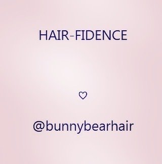 Bunny Bear Hair On Twitter Hair Confidence