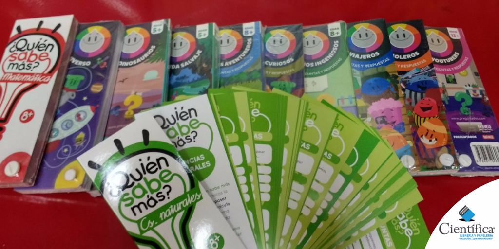 CientificaEc's tweet photo. ¿Quién sabe más? Una opción muy divertida de aprender. #cientificaec #lectura #aprendizaje https://t.co/QxgLB4cAAz