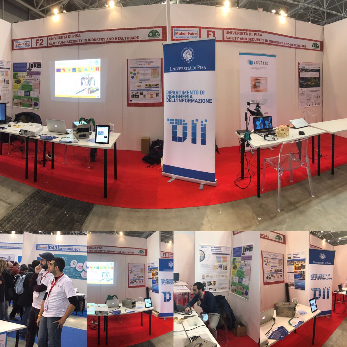 DII_Pisa's tweet photo. @DII_Pisa at @MakerFaireRome @uborabiomedical @iliad_project #vostars https://t.co/InBUDyOpZ6