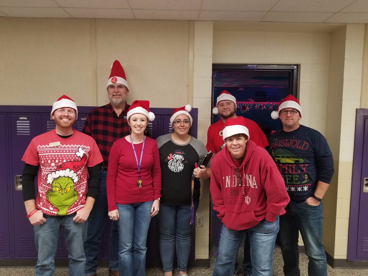 PrincipalAmber's tweet photo. Celebrating the 2nd day of the 12 days of Christmas with the best staff around! https://t.co/teWMKDKHsP #EWABU #principal https://t.co/HcVAZRGk7A