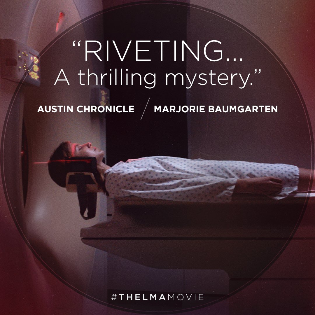 ThelmaFilmUS's tweet photo. Experience the mystery for yourself. Tickets: https://t.co/9O8lqOHx9q https://t.co/lR9abKY6oz