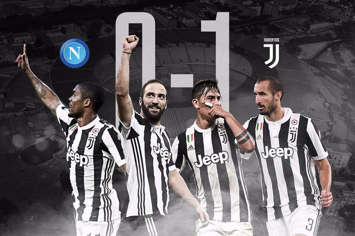 È FINITA! JUVE BATTE NAPOLI 1-0, AL SAN PAOLO DECIDE IL GOL DI <a href="/G_Higuain/">Gonzalo Higuaín</a>! 💪💪💪

#NapoliJuve 🏳️🏴 #FinoAllaFine