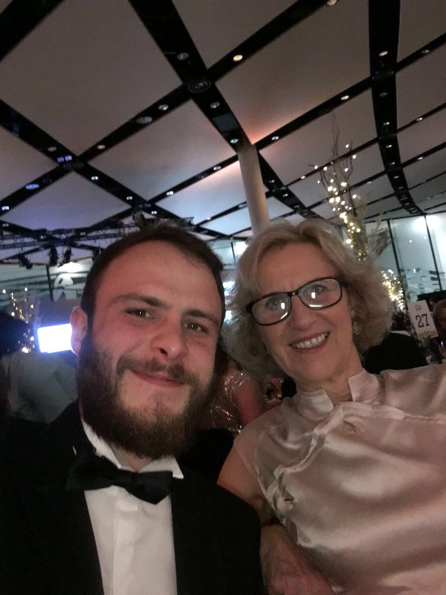 heartsmilkbank's tweet photo. @GillyWeaver waiting for news of #bestnotforprofit at the #smenationalawards tonight @wembleystadium with chief milk bank fan, her boy! https://t.co/hQwyAMEvfL