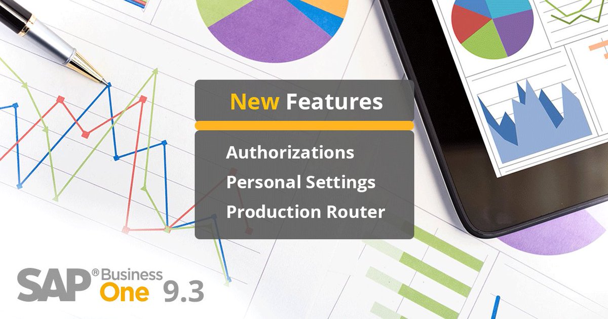 vision33_SAP's tweet photo. Learn more about authorizations, personal settings, and production Router in the upcoming release of #SAPBusinessOne version 9.3.
https://t.co/GE8tlvNbcJ https://t.co/OHEco6t5G4
