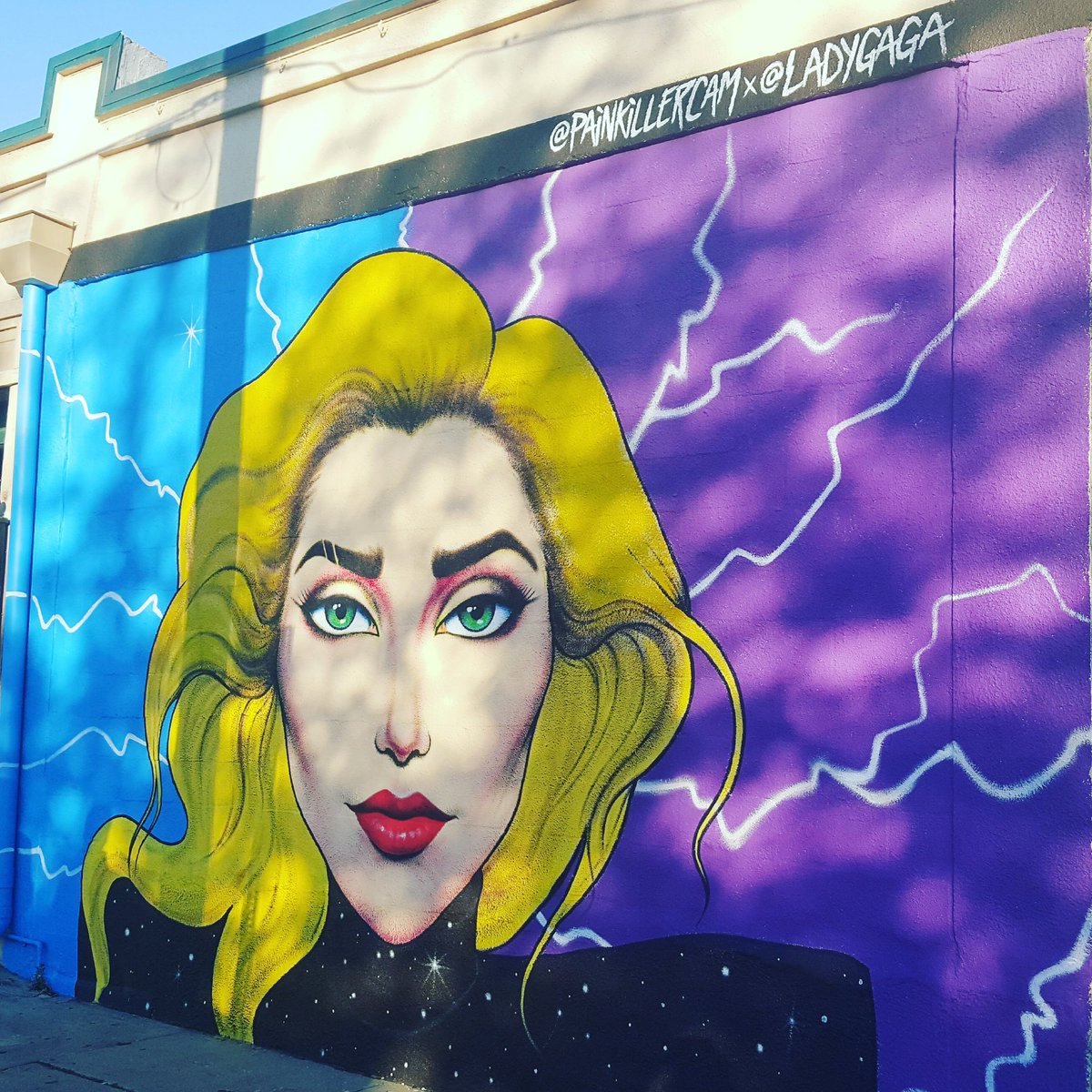 themindofamodel's tweet photo. Super #Dope #StreetArt by #Artist @PainKillerCam of @LadyGaGa #TheMindofaModel is having a total #ArtJunkie moment and loving this find in #Tampa #color #LadyGaGa #lilmonsters #style #illustration #art https://t.co/DKDwVsNIvx