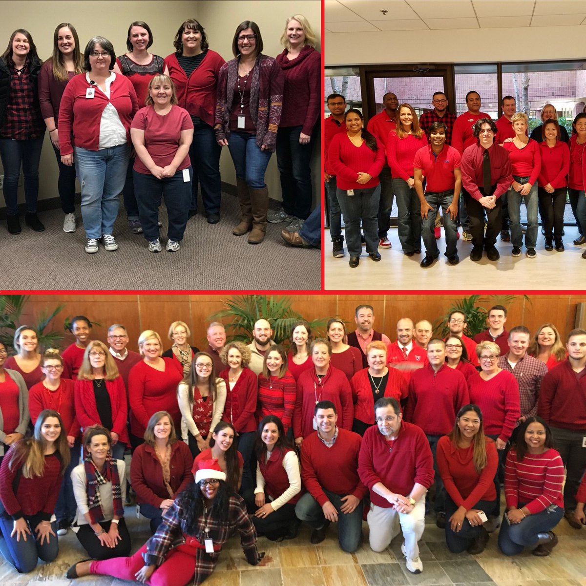 AscensusInc's tweet photo. Our associates across the nation are wearing #red today in support of those who have been affected by #HIVAIDS. #WorldAIDSDay #WAD2017 https://t.co/YnuJdFprj9
