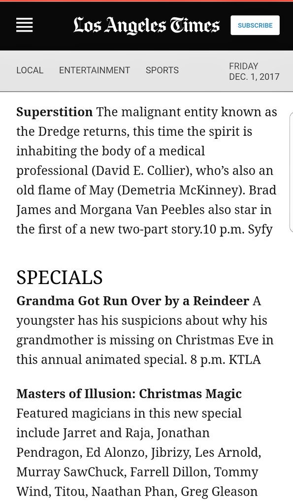 MrBradJames's tweet photo. Not to mention our fight tonight! All new episode written and directed by the Great @MarioVanPeebles  @latimes #SuperstitionSyFy #VerySuperstitious https://t.co/pw6JVahZQi