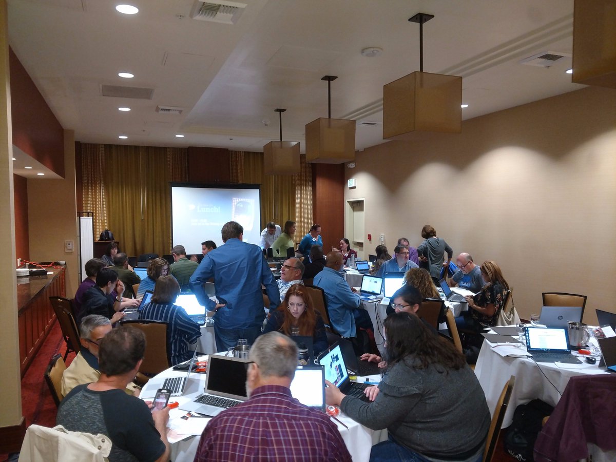 BcoeCadre's tweet photo. What lunch-time means to teachers given the chance to collaborate on curriculum strategies. @CTEOnlineCA https://t.co/zGBXOQcsmE