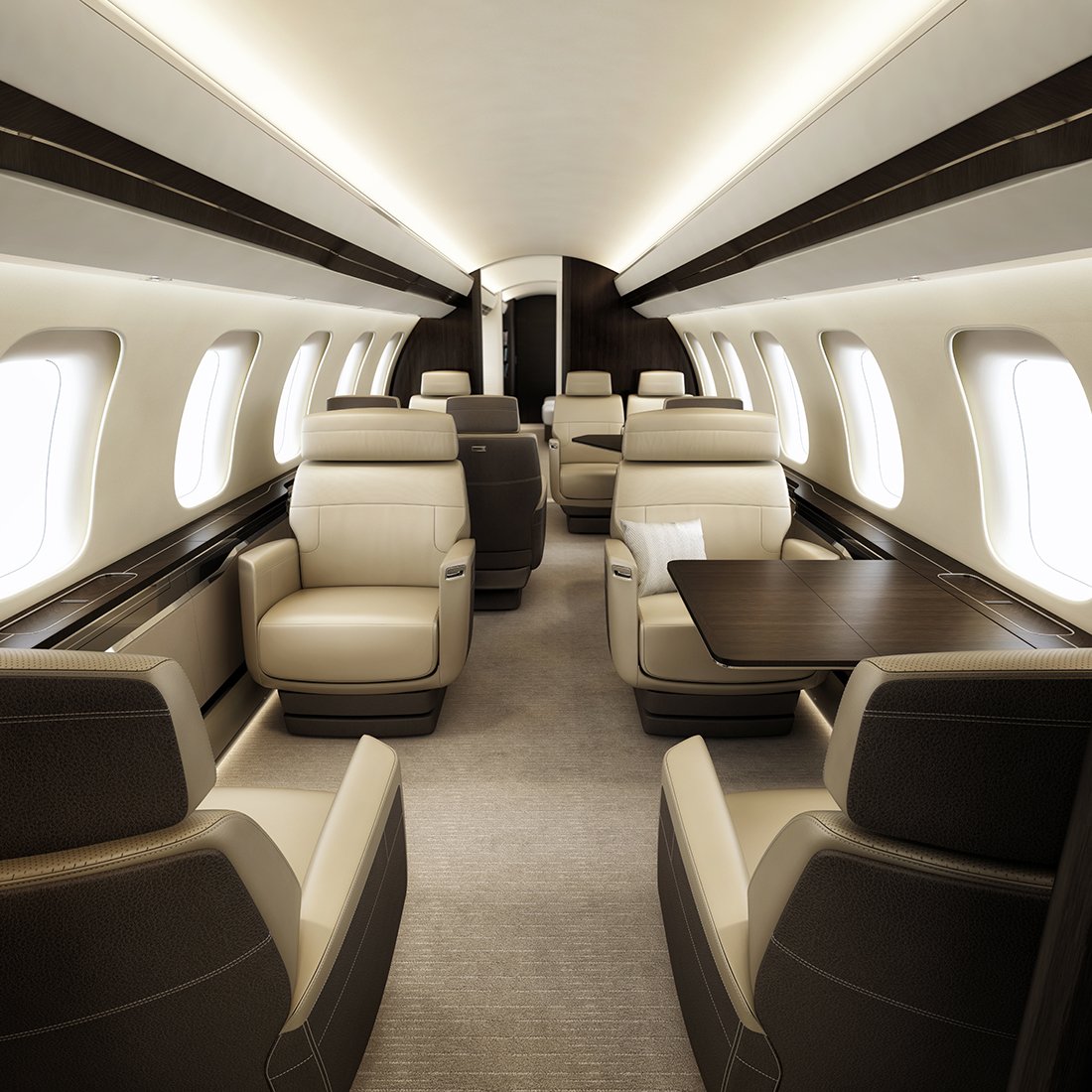 Global 7000 – more window area than any other business jet. It’s the shape of things to come.