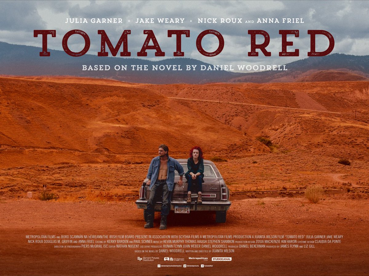 NoirInFestival's tweet photo. - I film in concorso del #Noirfest2017 -
#TomatoRed di #JuanitaWilson con #JakeWeary, #JuliaGarner, #AnnaFriel, #NickRoux #Irlanda, #Canada 2017 https://t.co/zO7evEJliE