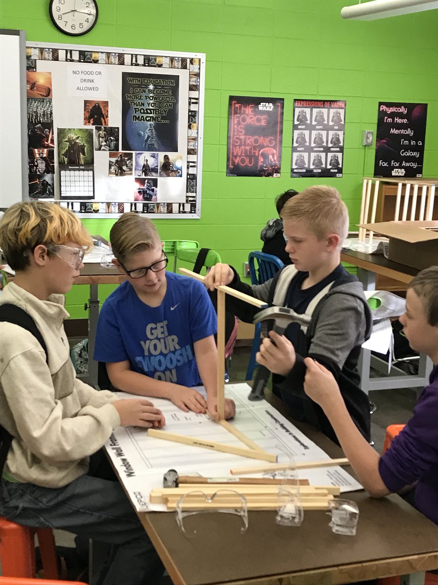 kacklin06's tweet photo. Love watching my 6th graders make progress on their shed builds. @PipkinR12 #piratepride @PLTWorg @PLTWMidwest @officialSPS https://t.co/iJjzm5yw5P