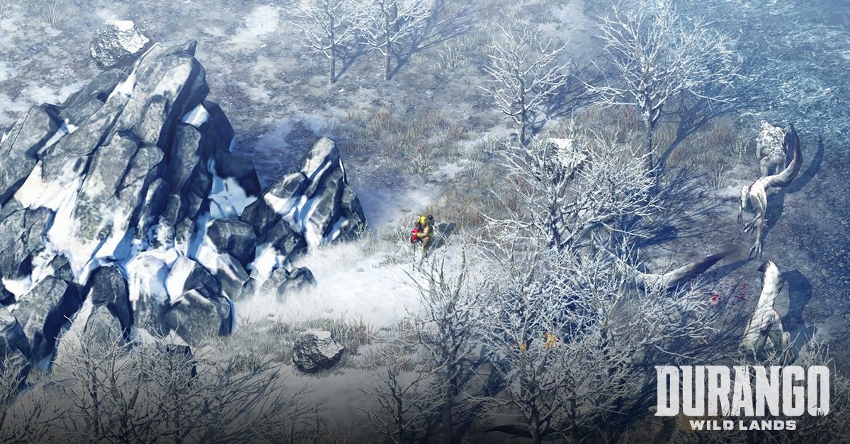 Brrr it's cold! The first snow fall is magical in Durango: Wild Lands.