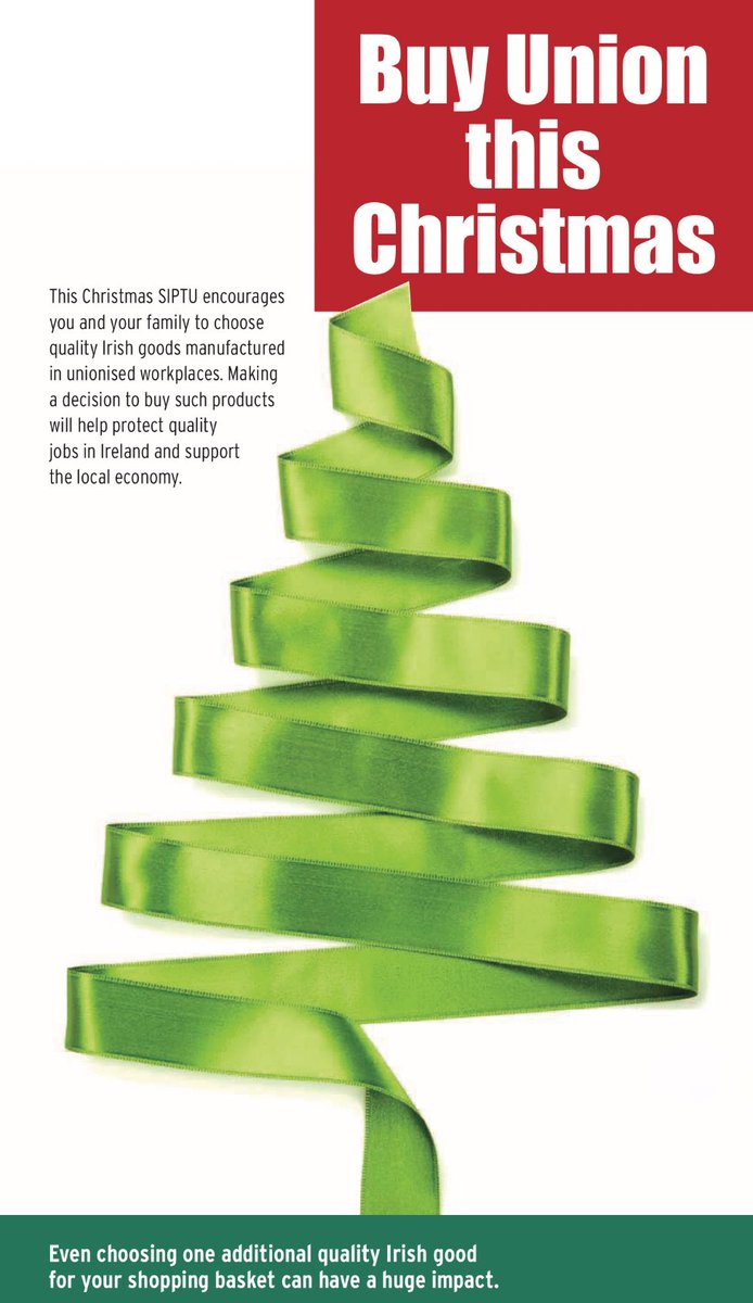 SIPTU's tweet photo. Support quality jobs - This Christmas, choose quality goods made in Ireland.
#SupportingQuality
https://t.co/O5c89xIx7g
#LateLateToyShow https://t.co/yIFdhVfqwo
