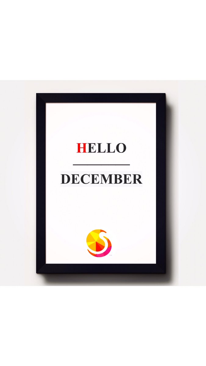 SetsoLLC's tweet image. #HelloDecember. Happy new month from us at Setso. #2018loading